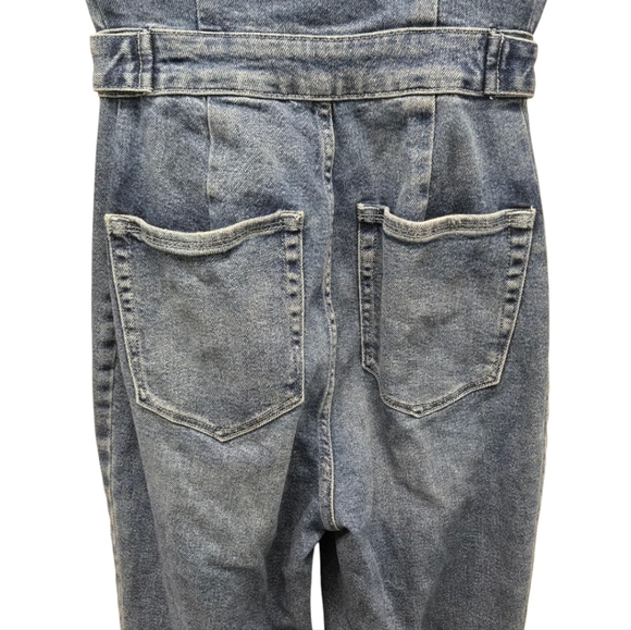 NWT GOOD AMERICAN DENIM JUMPSUIT Sz 1/ Small - Picture 4 of 16